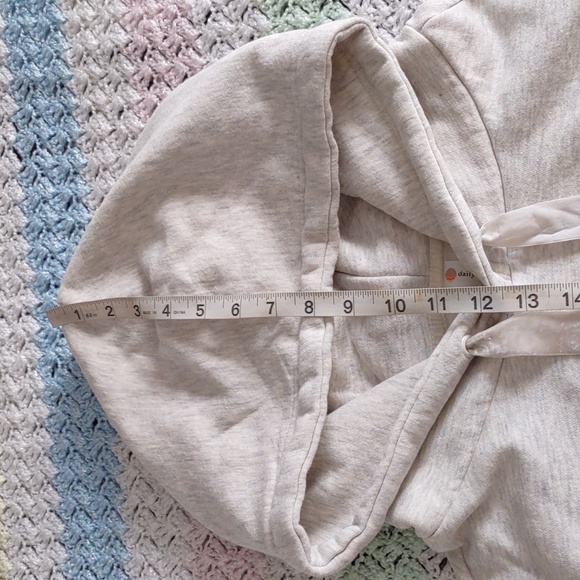 Daily Practice Size Medium Anthropologie Bright Side Cropped Hoodie - Picture 10 of 15